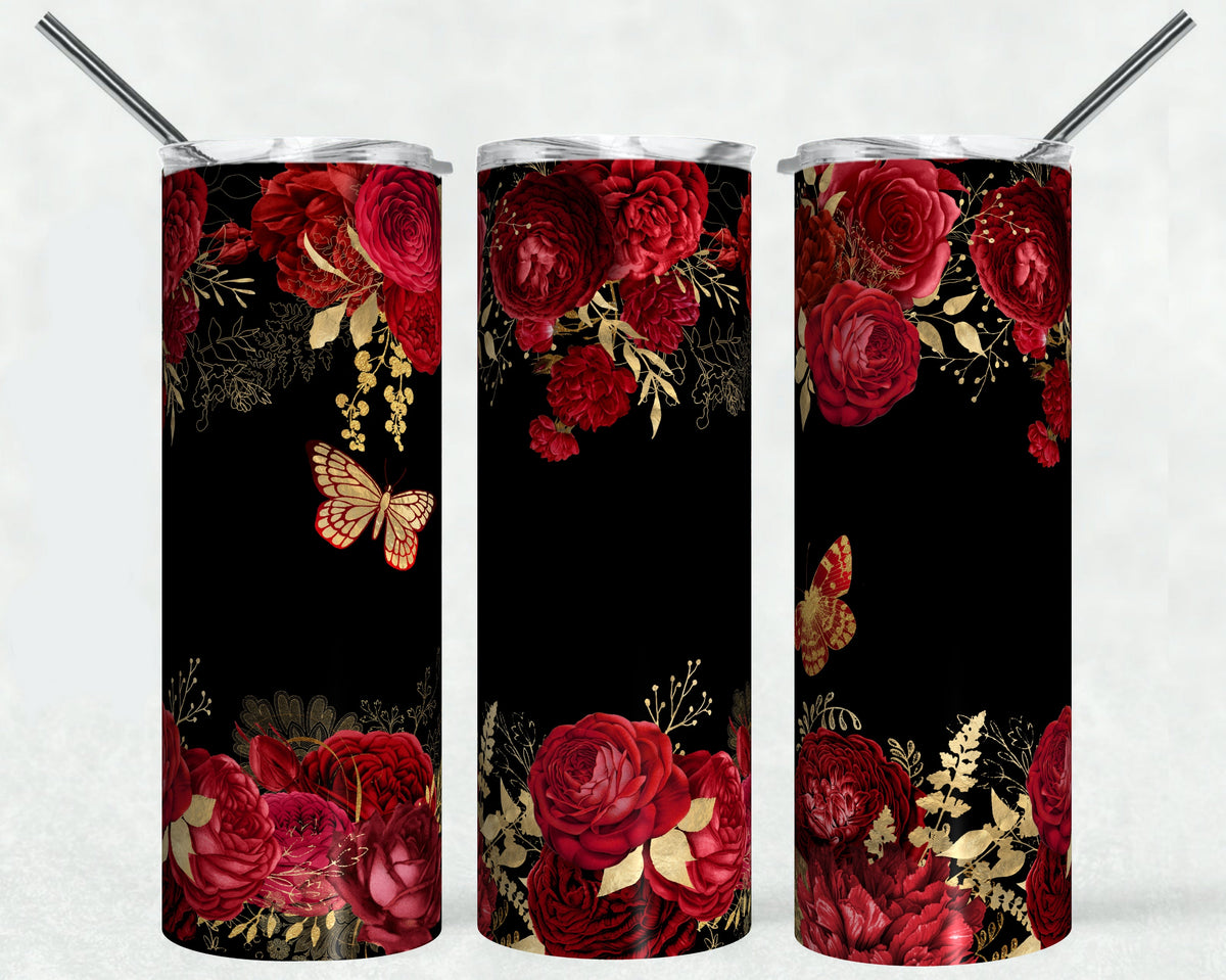 Vintage Roses Adhesive Vinyl Wrap