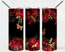 Vintage Roses Adhesive Vinyl Wrap