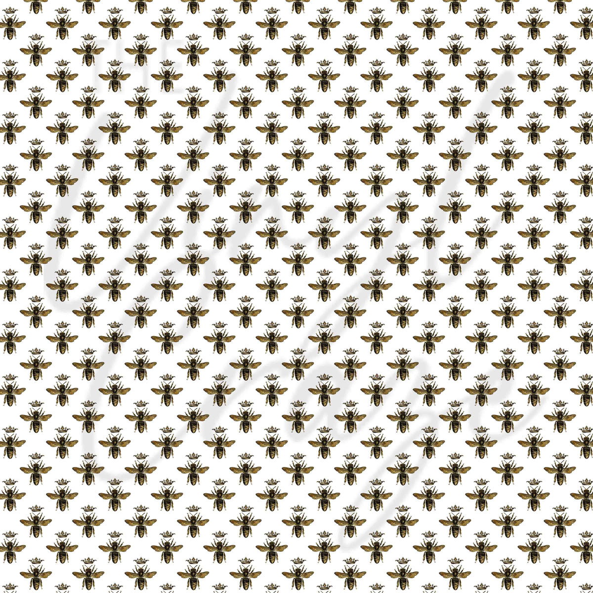 Vintage Bees Adhesive Vinyl