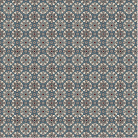 Vintage Texture With Round Element - Adhesive Vinyl
