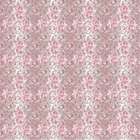 Vintage Pink Flowers - Adhesive Vinyl