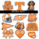 Vols UV DTF Decal sheet