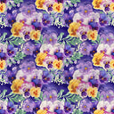 Watercolor Pansies Adhesive Vinyl