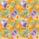 Watercolor Pansies Adhesive Vinyl