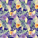 Watercolor Pansies Adhesive Vinyl