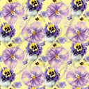 Watercolor Pansies Adhesive Vinyl