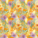 Watercolor Pansies Adhesive Vinyl