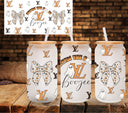 Boo in Boojee UV DTF Libbey wrap