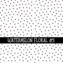 Watermelon Floral Collection UV Decal sheets 5 to choose from