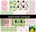 Wicked Doodle Patchwork Set