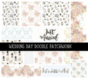 Wedding Day Doodle Patchwork Set