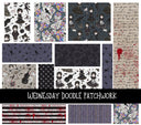 Wednesday Doodle Patchwork Set