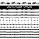 Wednesday Doodle Patchwork Set