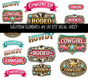 Western Elements UV DTF Decal sheets 11 designs available