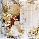 Western Floral and Cow Collection 12x12 Vinyl Sheets- 12 Designs Available