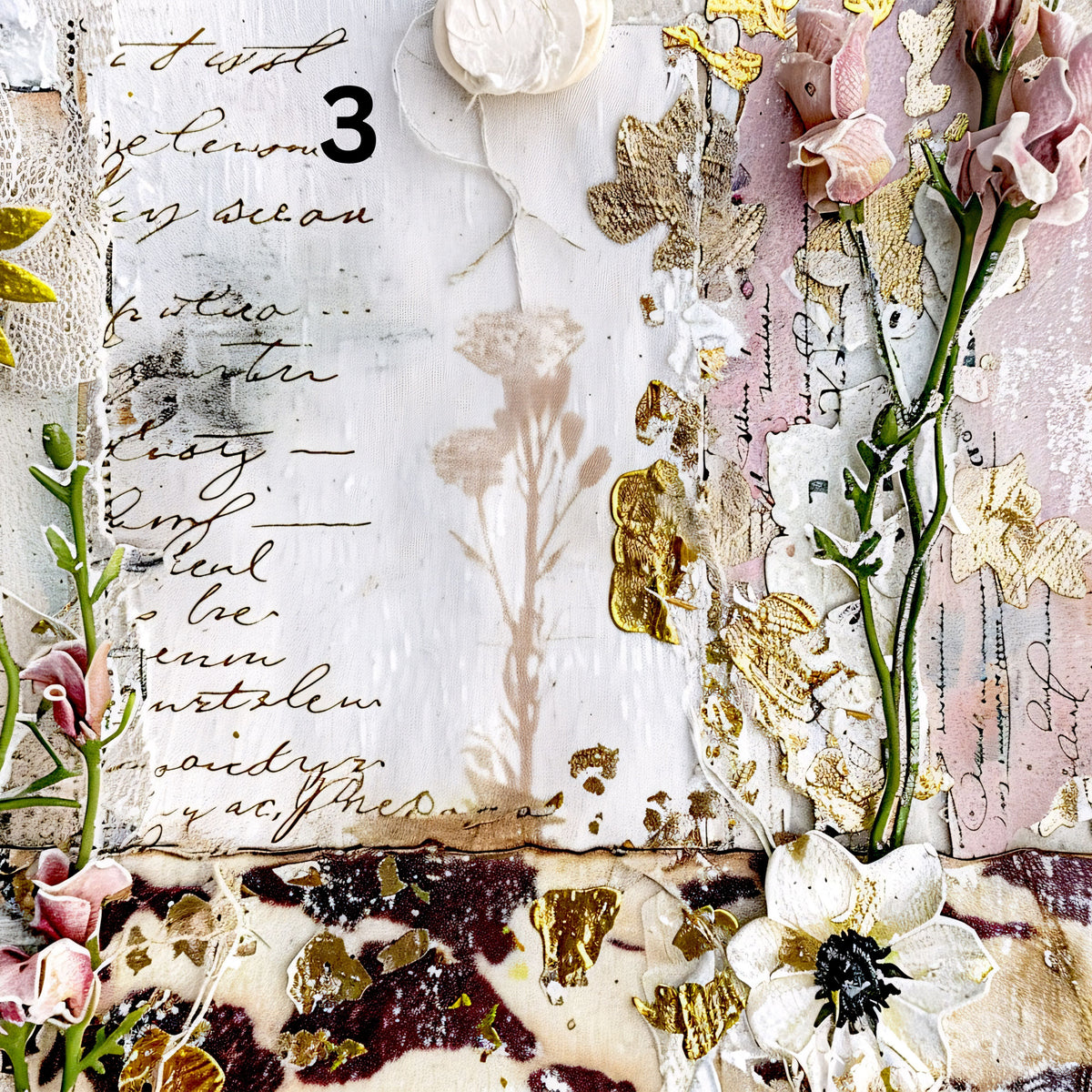 Western Floral and Cow Collection 12x12 Vinyl Sheets- 12 Designs Available