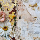 Western Floral and Cow Collection 12x12 Vinyl Sheets- 12 Designs Available