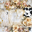 Western Floral and Cow Collection 12x12 Vinyl Sheets- 12 Designs Available