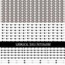 Whimsical Dogs Doodle Patchwork Set