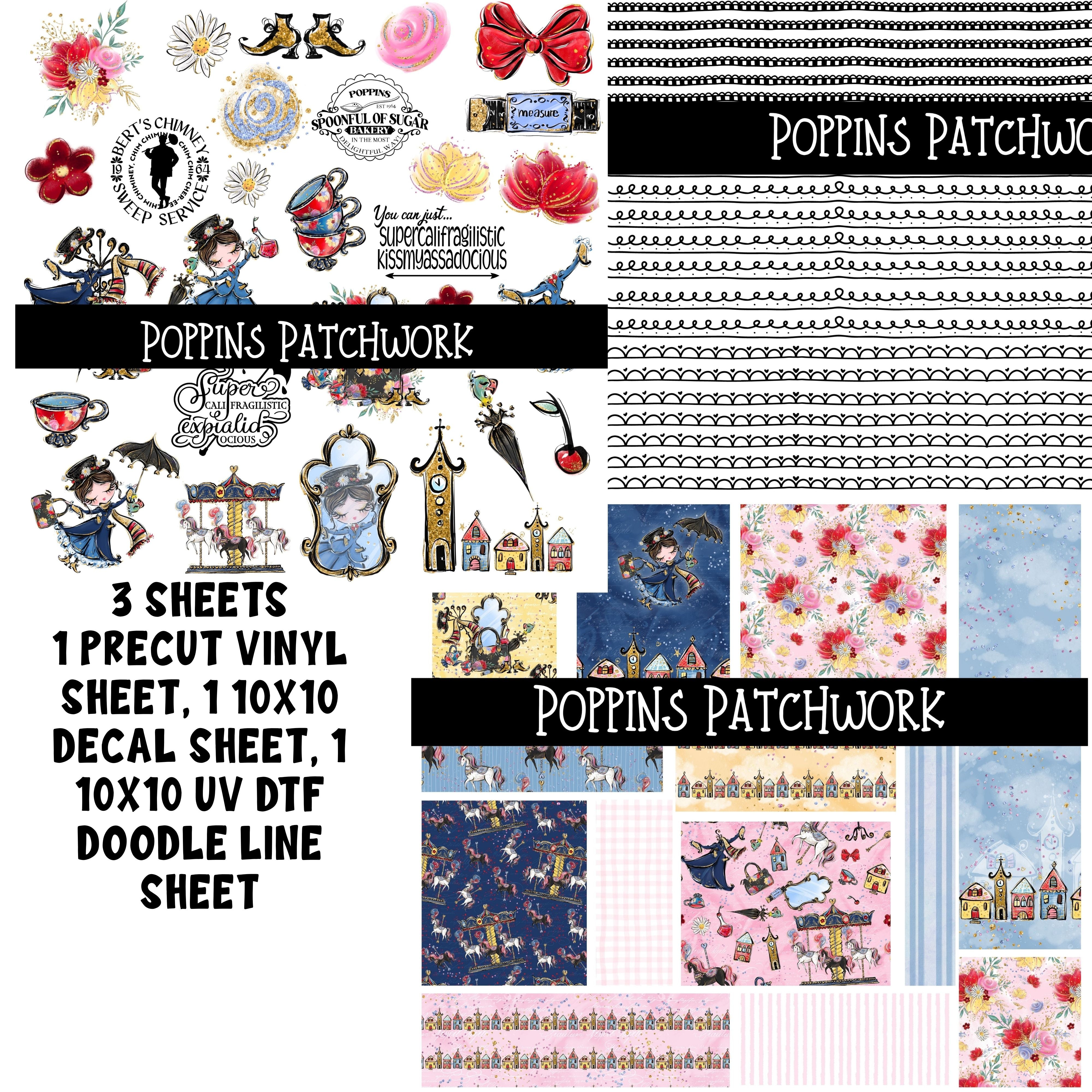 Poppins Patchwork Set – Kraft Craze