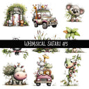 Whimsical Safari UV DTF Decal sheets 5 to choose from