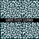 Fuzzy Leopard UV DTF Decal sheets 8 color Options