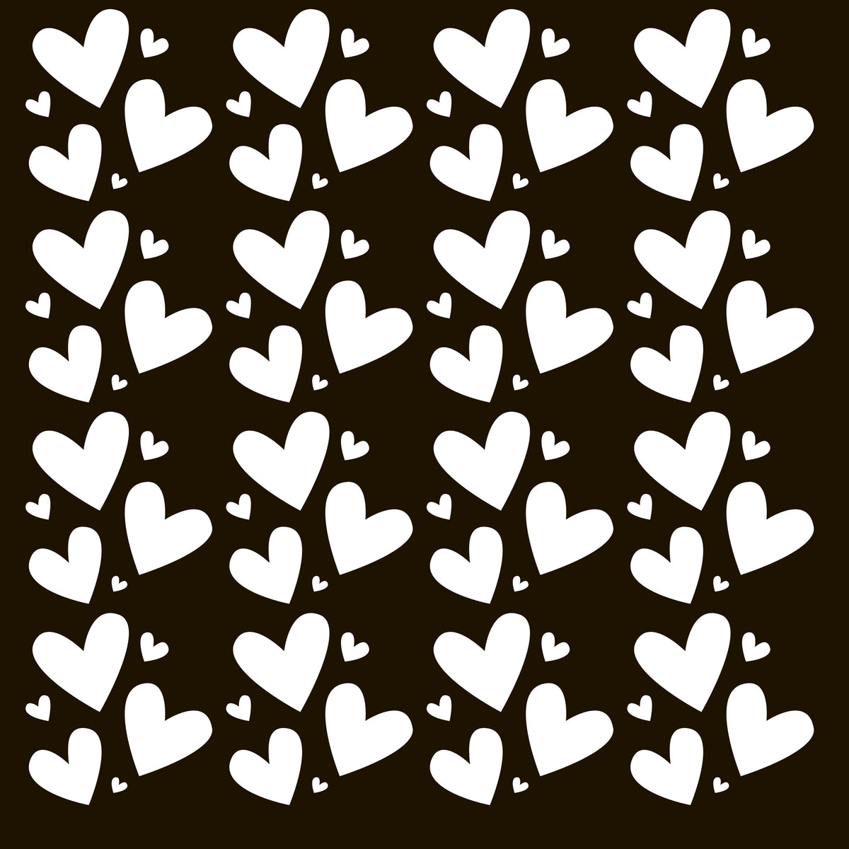Hearts in multiple sizes UV DTF Decal sheets- multiple color options