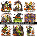 Whoville Halloween UV DTF Decal sheets