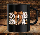 Mama animal print UV DTF Decals