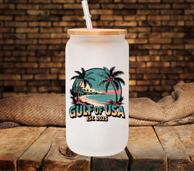 Gulf of the USA UV DTF Decals