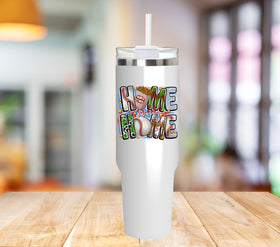 Home sweet Home Baseball UV DTF Decals