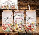 When Dragonflies appear UV DTF Libbey wrap
