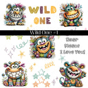 Wild One Collection UV DTF Decal Sheets-2 Designs
