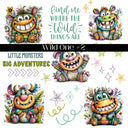 Wild One Collection UV DTF Decal Sheets-2 Designs