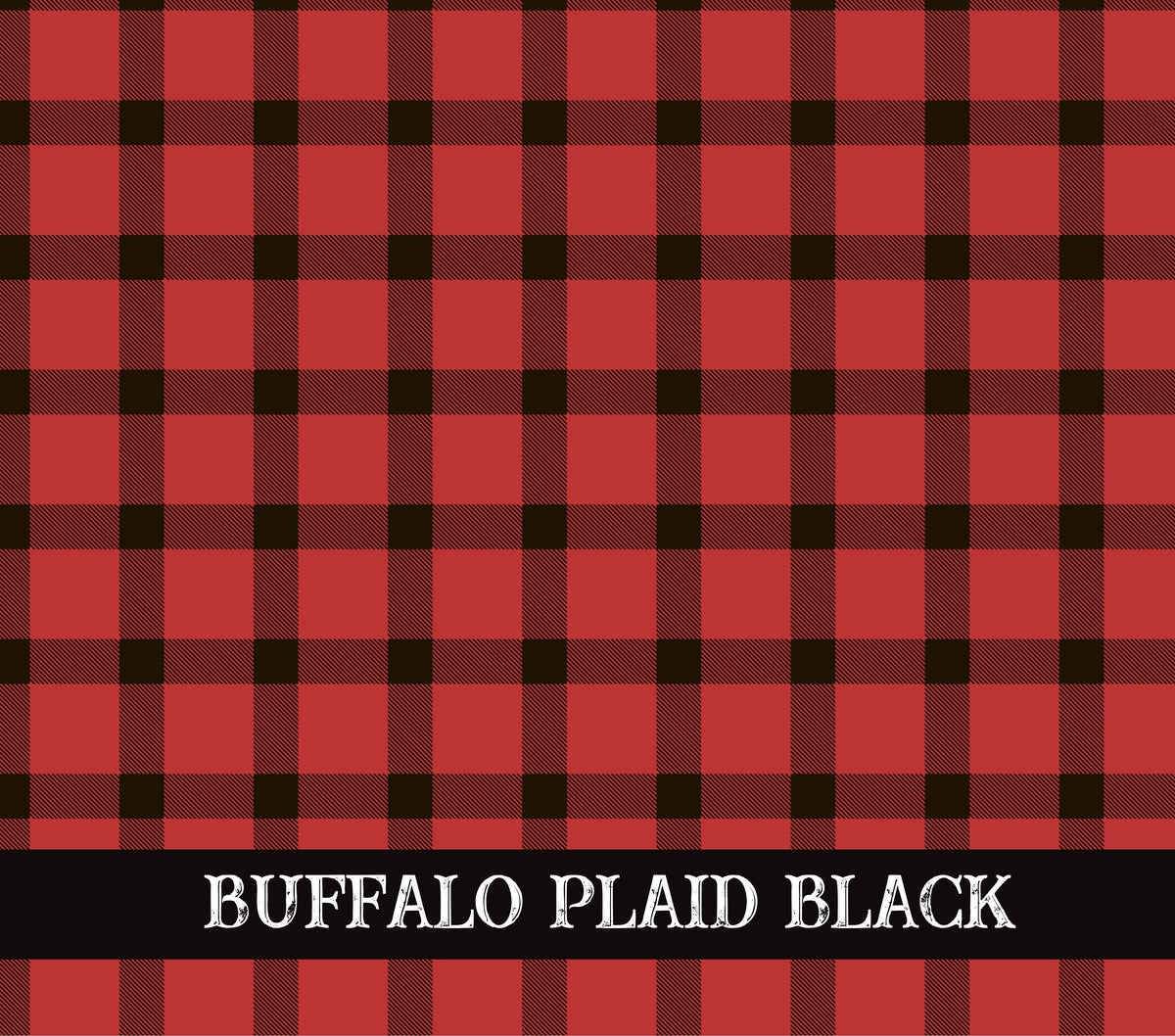 Buffalo Plaid UV DTF tumbler wraps 6 Colors transparent background