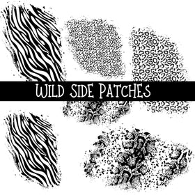 Wild Side Patches - UV DTF Decal sheet