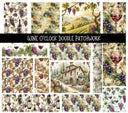 Wine O'clock UV DTF Doodle Patchwork Set
