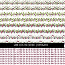 Wine O'clock UV DTF Doodle Patchwork Set