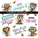 Wingin it Dragonflies Collection UV DTF Decal Sheets-2 Designs