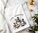 Winter wonderland snowmen pillow and towel size dtf transfers