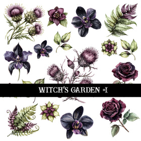 Witch's Garden Collection Decal sheets- 7 styles