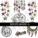 Witch's Garden Collection Decal sheets- 7 styles