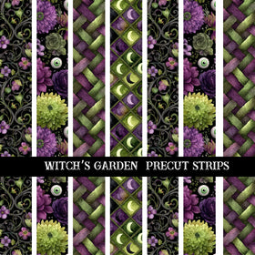 Witch's Garden precut Strips 12x12 vinyl sheet