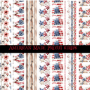 American Made precut strips 12x12 vinyl sheet