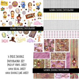 Wonka Doodle Patchwork Set