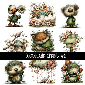 Woodland Spring UV DTF Decal sheets 3 to choose from