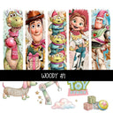 Woody Torn Pages UV DTF Decal sheets 4 Designs available