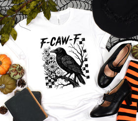 F-Caw-F Floral DTF Transfers