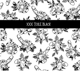 XXX Toile UV DTF  tumbler wraps 2 sizes 9 colors