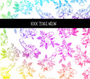 XXX Toile UV DTF  tumbler wraps 2 sizes 9 colors